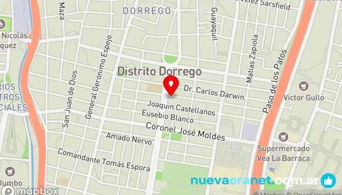 mapa de Kukipasteleria Pastelería en Guaymallén