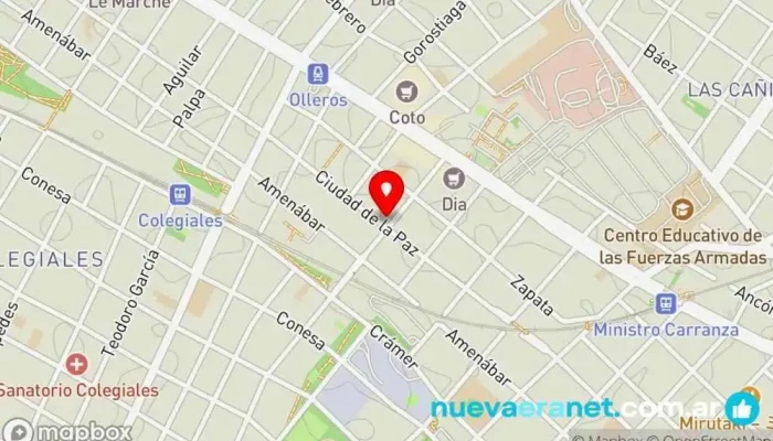 mapa de LᴀᴅᴏʙᴜᴇɴO – helados & patisserie [Sucursal: Belgrano] Heladería, Cafetería, Pastelería en Cdad. Autónoma de Buenos Aires