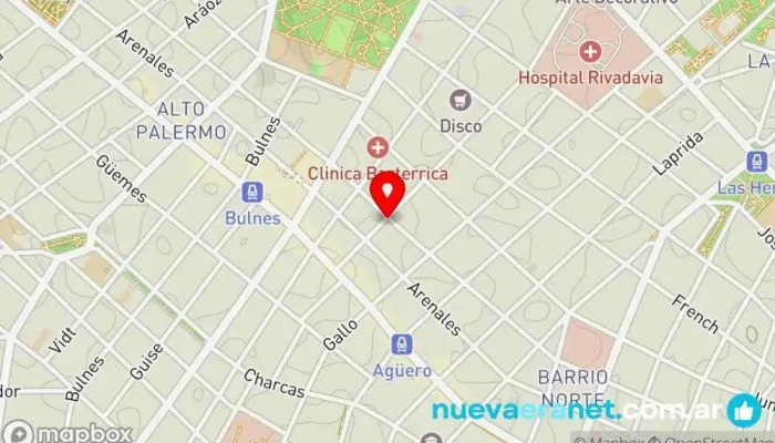 mapa de La Argentina - Confitería Panadería Panadería, Pastelería en Cdad. Autónoma de Buenos Aires