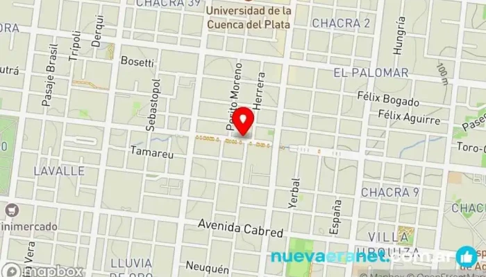 mapa de La Casa de las Canillas Tienda de artículos de fontanería en Posadas