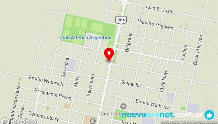 mapa de La Casa de las Galletitas Tienda de galletas, Tienda de golosinas, Almacén en San Carlos Centro