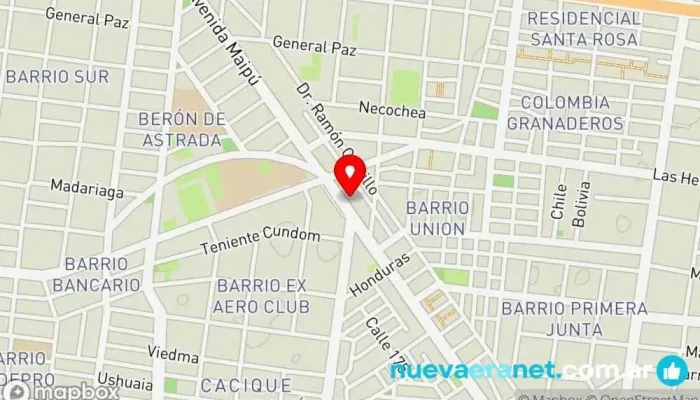 mapa de La Casa de las Pinturas Pinturería en KBG