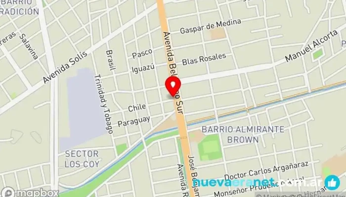 mapa de La Casa del Cerdo Carnicería en Santiago del Estero
