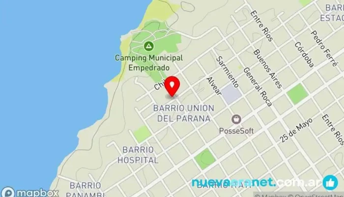 mapa de La Casita de Empedrado Comercio en Empedrado