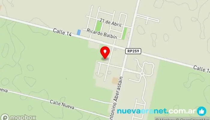 mapa de La casita del novillo Casa rural en Pocito