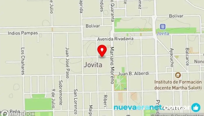 mapa de La Casona Pastelería Jovita Panadería en Jovita
