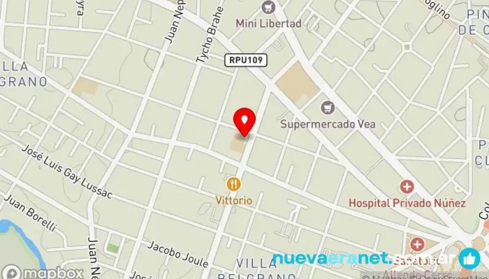 mapa de La Celeste - Panadería [Sucursal: Gauss] Panadería en Córdoba