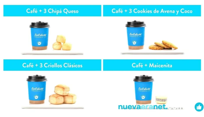 La Celeste   Panaderia Sucursal Obispo Trejo Carta - Córdoba