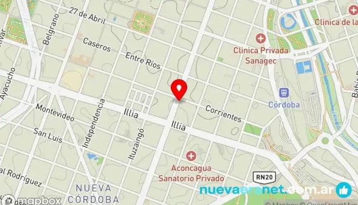 mapa de La Celeste® – ᴘᴀɴᴀᴅᴇʀɪᴀ 1952 [Sucursal: Chacabuco] Panadería en Córdoba