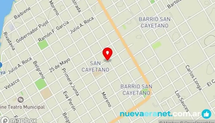 mapa de La Cremona Panaderia Panadería en Esquina