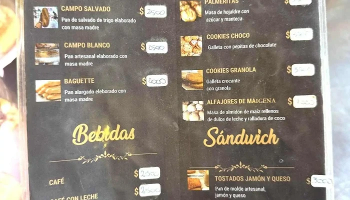 La Croissanterie -  Carta - Puerto Iguazú