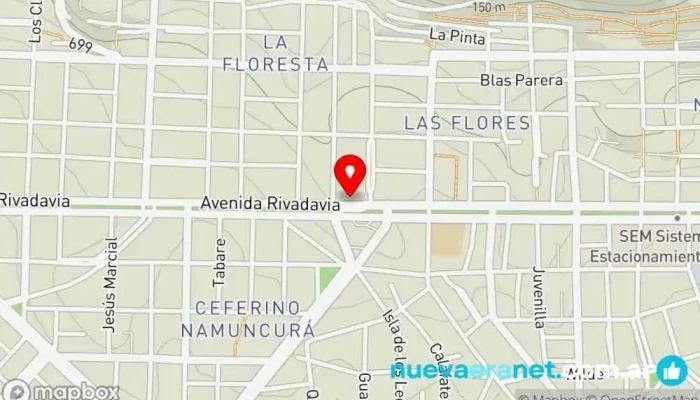 mapa de La Docta Panadería en Comodoro Rivadavia