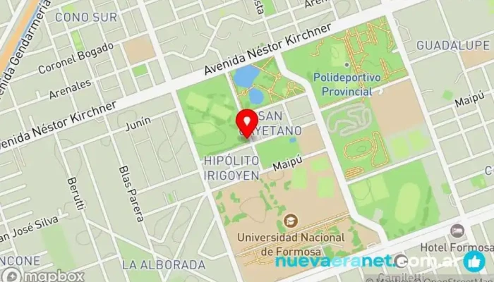 mapa de La Dulce Vida Pastelería en Formosa