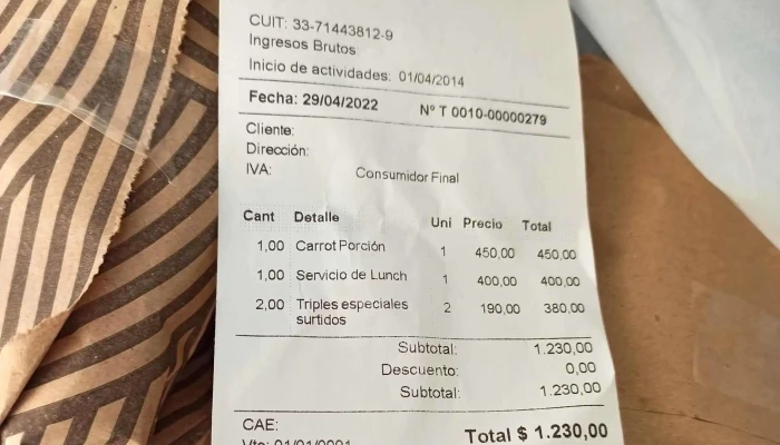 La Exposicion Panaderia Y Confiteria Telefono - Cdad. Autónoma de Buenos Aires
