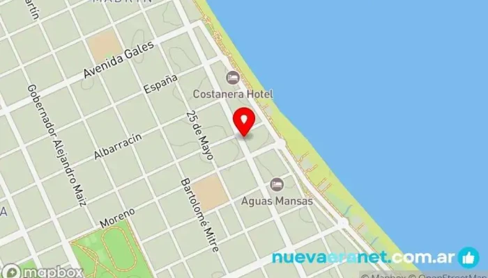 mapa de La familia churreria y cafetería :) Panadería en Puerto Madryn
