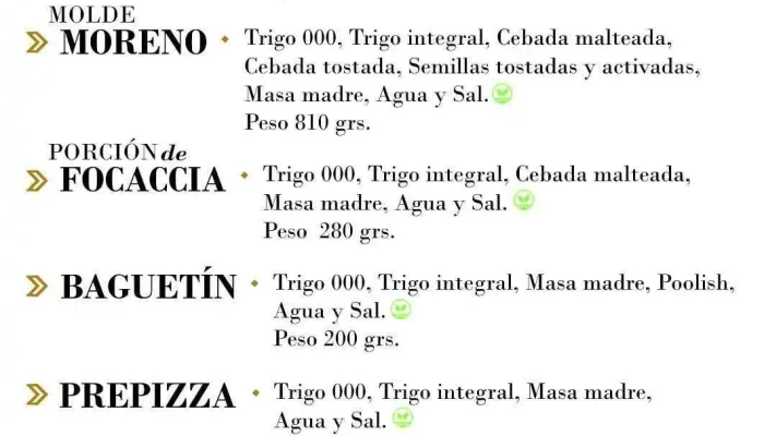 La Forja -    Panaderia Artesanal De Masa Madre Carta - Neuquén