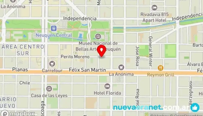 mapa de La Forja - Panadería artesanal de masa madre Panadería, Pastelería en Neuquén