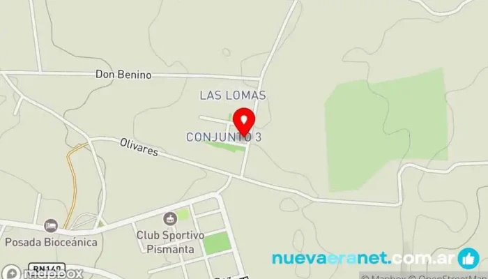 mapa de La Gladys Panadería en Las Flores