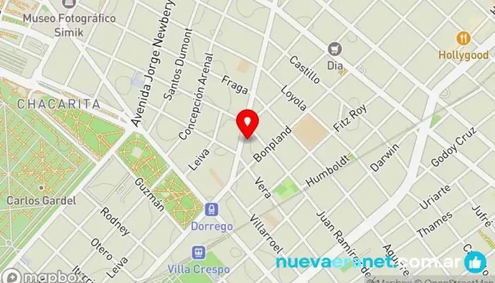 mapa de LA GRAN DORREGO Panadería en Cdad. Autónoma de Buenos Aires