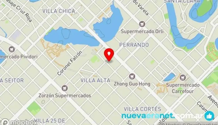 mapa de La Industrial Panadería, Pastelería en Resistencia