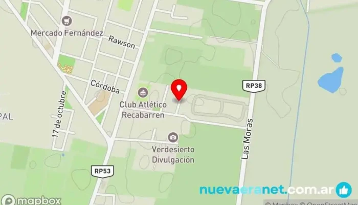 mapa de La Juanita. Zonda  en Villa Basilio Nievas