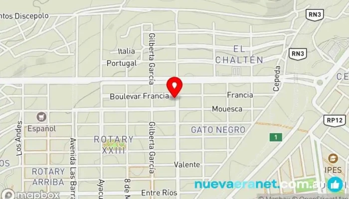 mapa de La Lela Chicha panaderia Panadería en Caleta Olivia