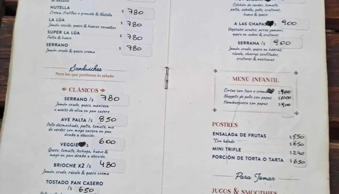 La Lua -  Carta - Maipú