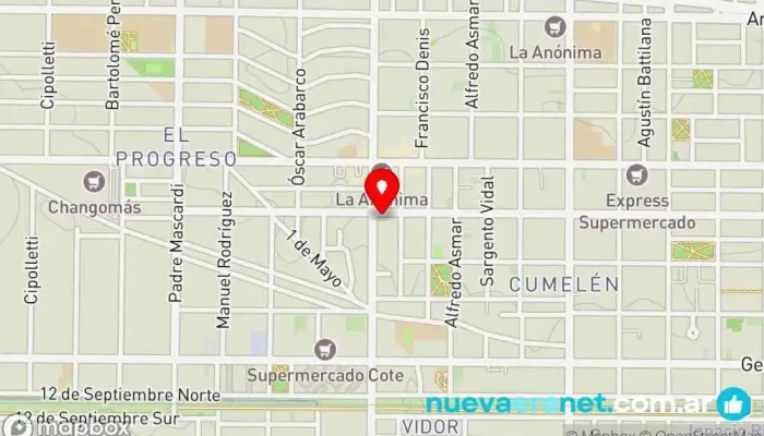 mapa de La Lucila Catering & Panadería Panadería en MSB