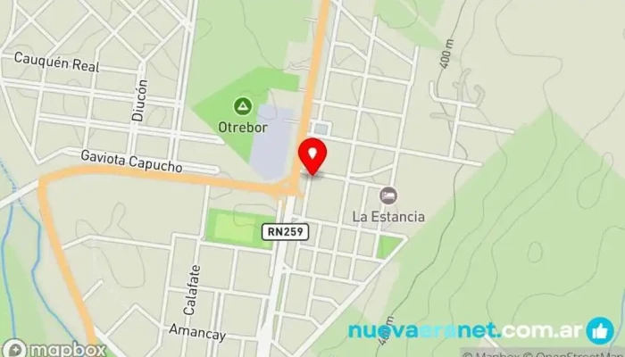 mapa de LA MARGARITA Panadería en Trevelin