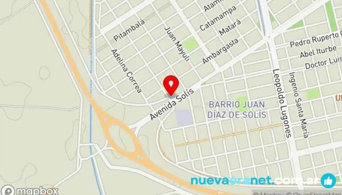 mapa de La Moro - Pan de Raza Panadería en Santiago del Estero