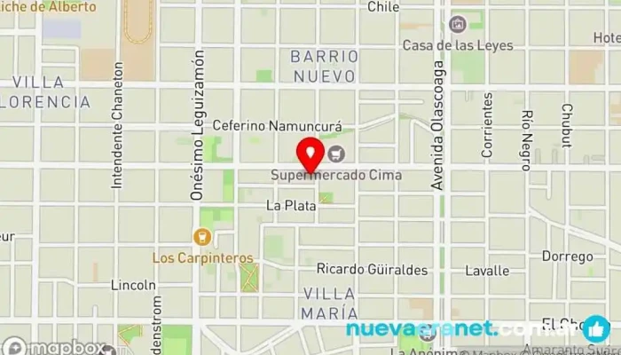 mapa de La Nona Panadería Panadería en Neuquén