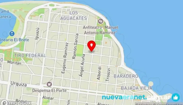 mapa de La Pana Panadería en Posadas