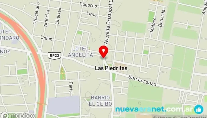 mapa de La panadería Colón Panadería en San Juan