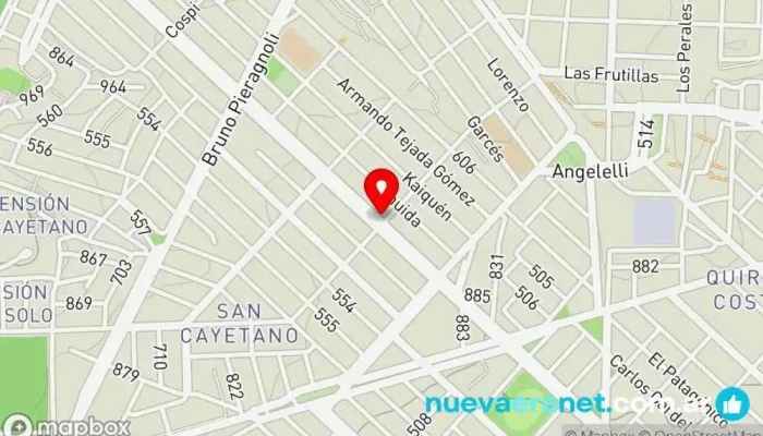 mapa de La Panaderia Panadería en Comodoro Rivadavia
