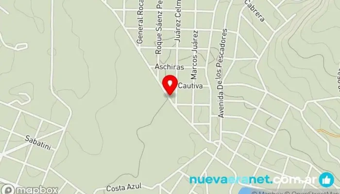 mapa de La Panaderita Artesanal Panadería en Villa del Dique