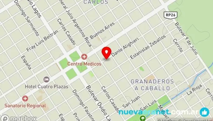 mapa de La Pancha Pastelería en Casilda