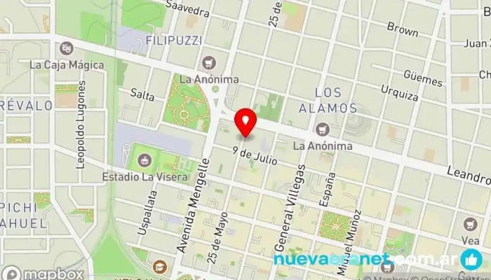 mapa de LA PASTELERÍA- Dulzuras Gourmet Pastelería en Cipolletti