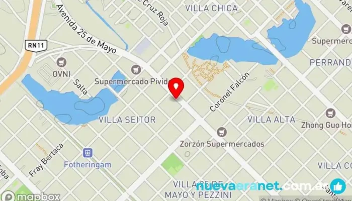 mapa de La Pastora Srl - Resistencia Tienda de comestibles mayorista en Resistencia