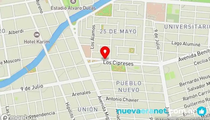 mapa de La Patisserie Pastelería en Cutral Co