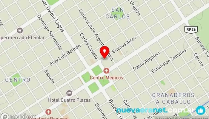 mapa de La Primera Panadería en Casilda