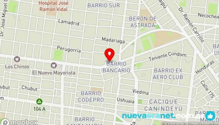 mapa de La Reina Corrientes Panadería en Corrientes