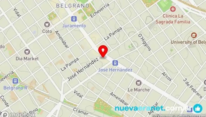 mapa de La Rosa Pastelería Panadería Panadería, Servicio de catering, Pastelería en Cdad. Autónoma de Buenos Aires