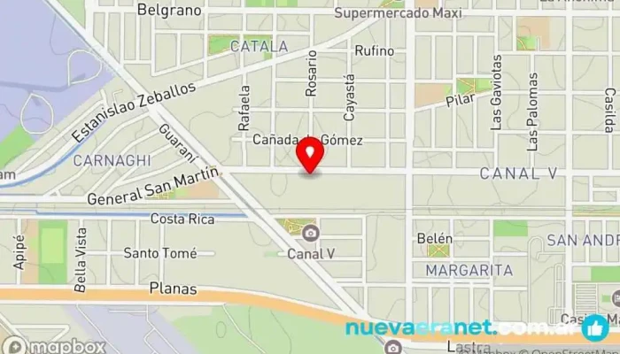 mapa de La Rosario Panadería en Neuquén