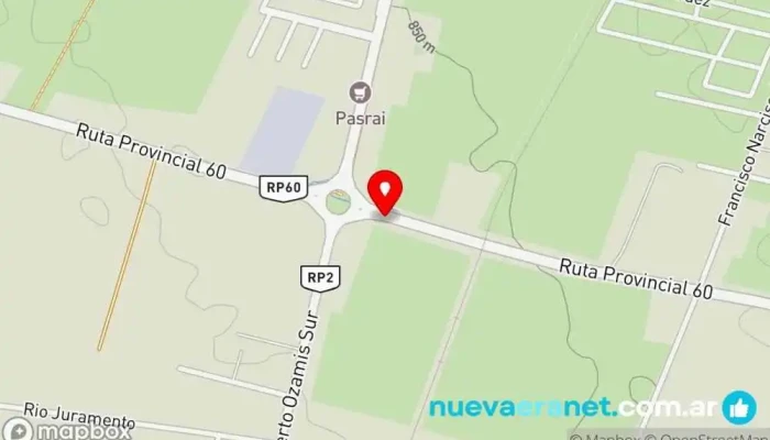 mapa de La Rotonda ' Paraiso Móvil Panadería en Maipú