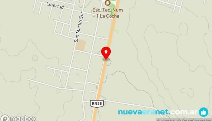 mapa de La Shullka - Finca Don Correa Casa rural en La Cocha