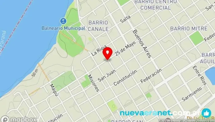 mapa de La tanita - Fábrica de pastas Panadería en Bella Vista