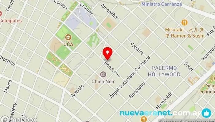 mapa de La Unión Panadería en Cdad. Autónoma de Buenos Aires