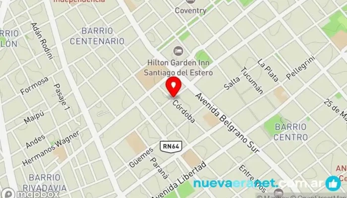 mapa de La Vieja Esquina Panadería en G4202IXU