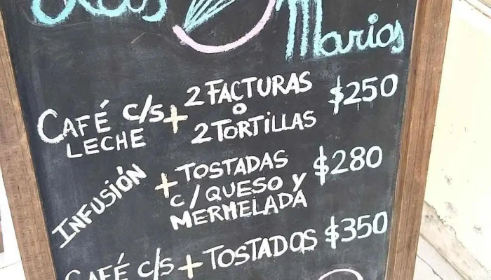 Las 5 Marias -  Carta - Salta