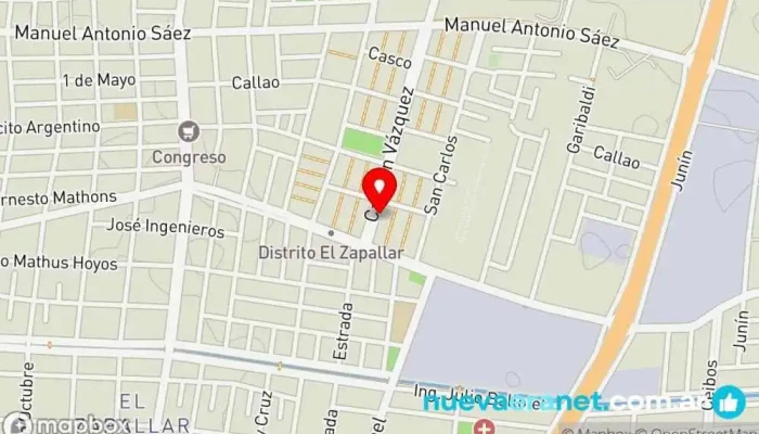 mapa de Las Delias De C Y M Pastelería en Las Heras